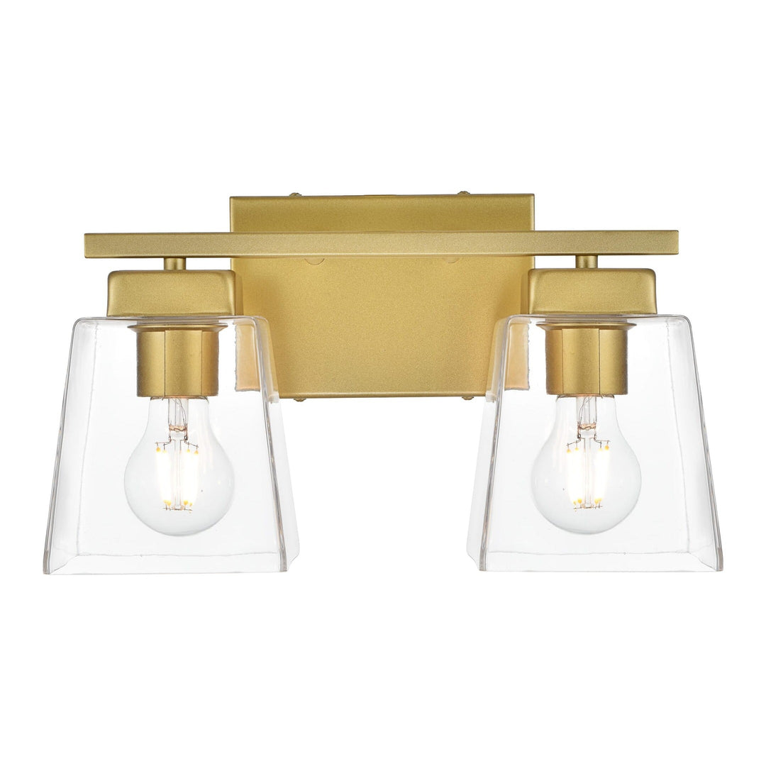 Merrick Vanity Light in Brass by Living District