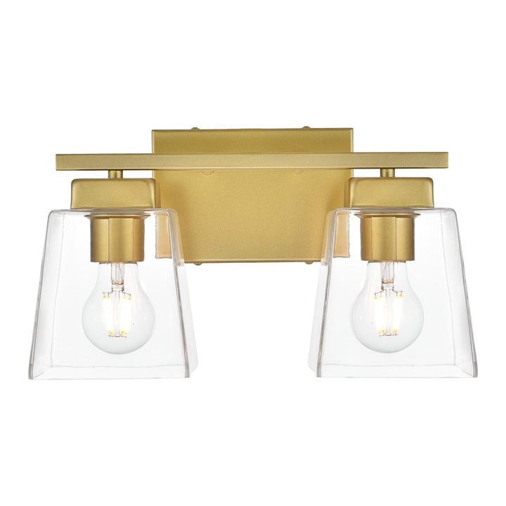 Merrick Vanity Light in Brass by Living District