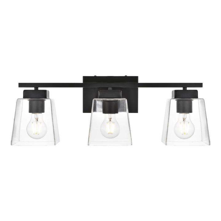 Merrick Vanity Light in Black by Living District