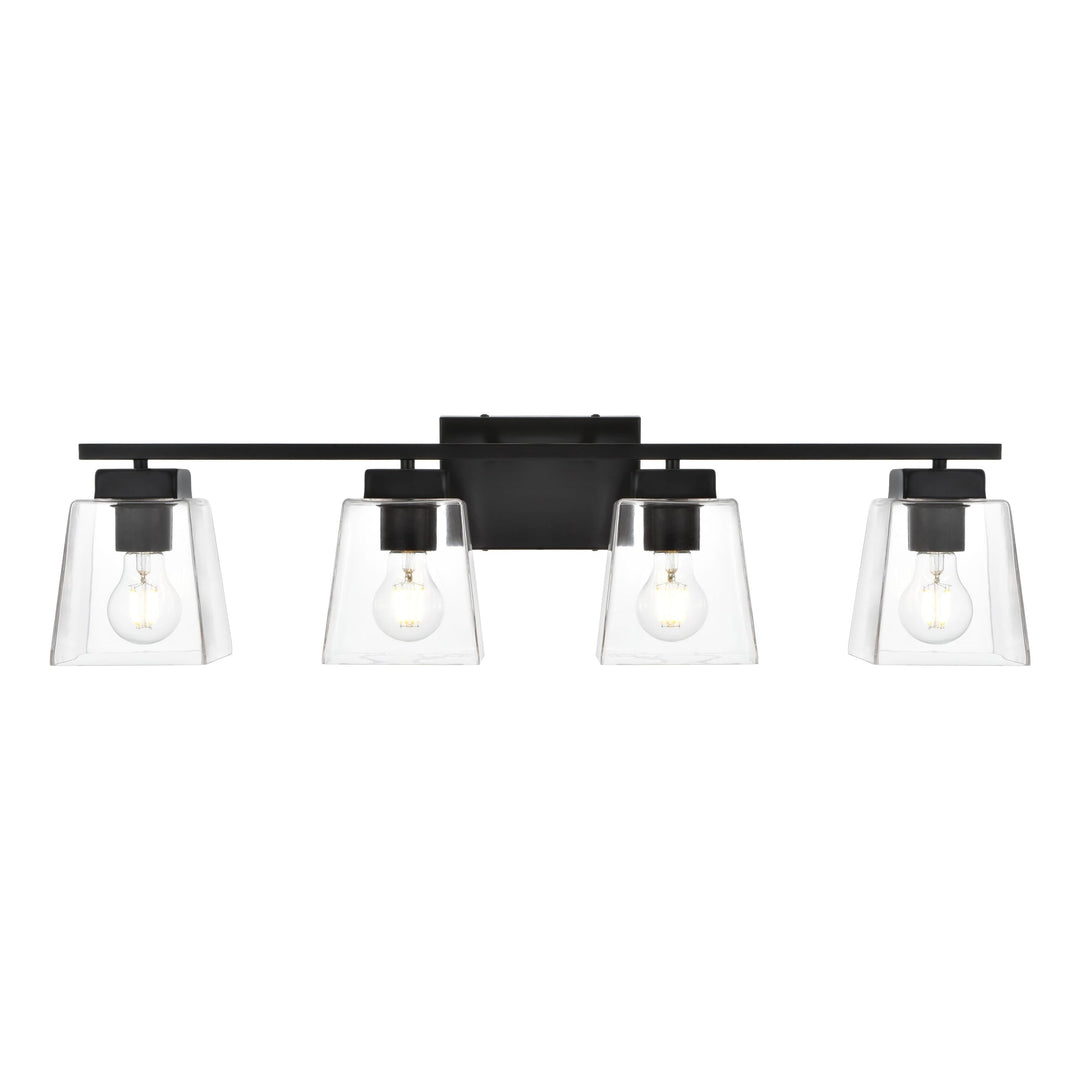 Merrick Vanity Light in Black by Living District
