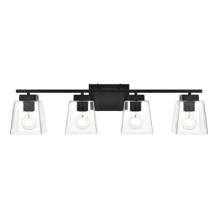 Merrick Vanity Light in Black by Living District