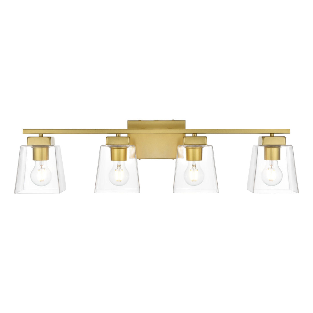 Merrick Vanity Light in Brass by Living District