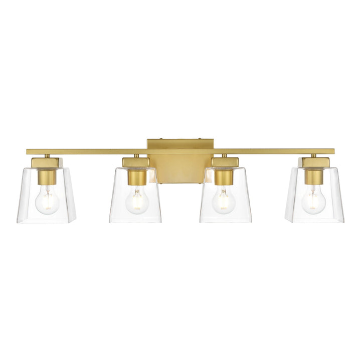 Merrick Vanity Light in Brass by Living District