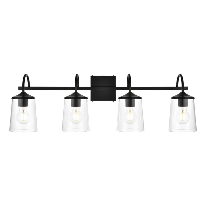 Avani Vanity Light in Black by Living District