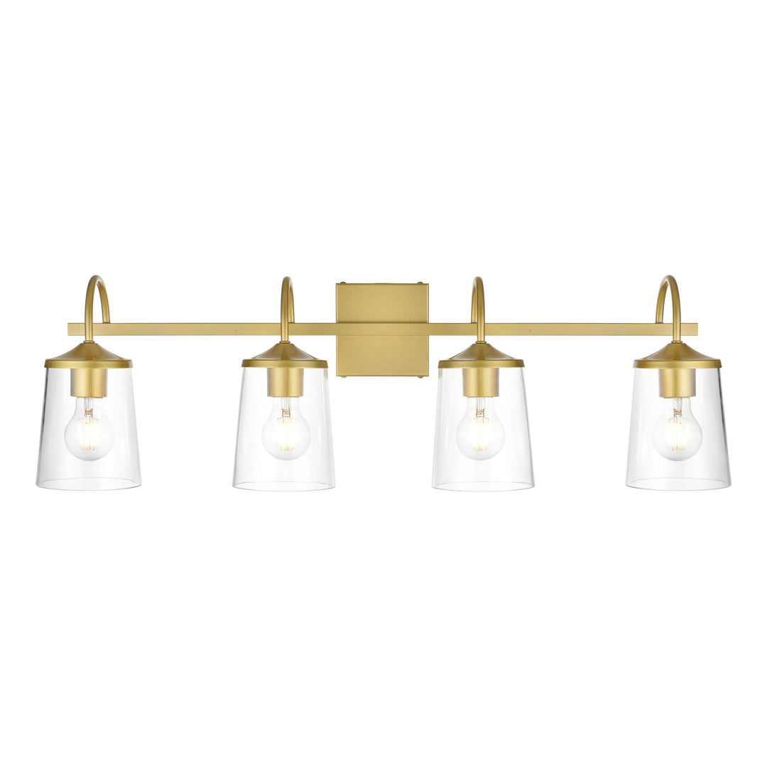 Avani Vanity Light in Brass by Living District
