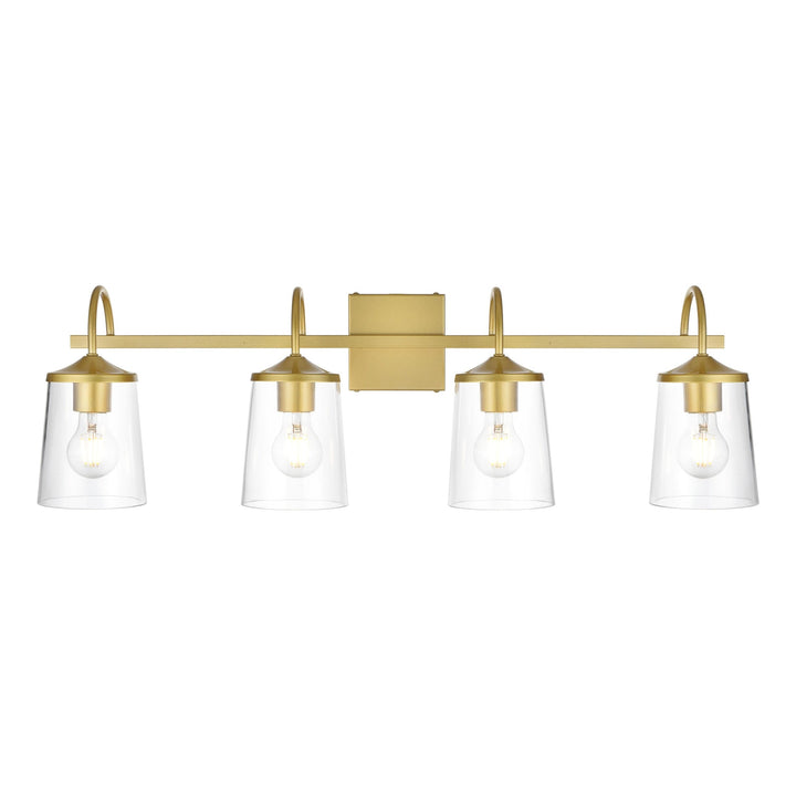 Avani Vanity Light in Brass by Living District