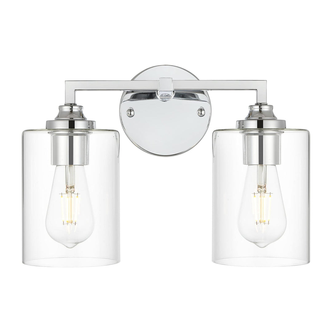 Mayson Vanity Light in Chrome by Living District