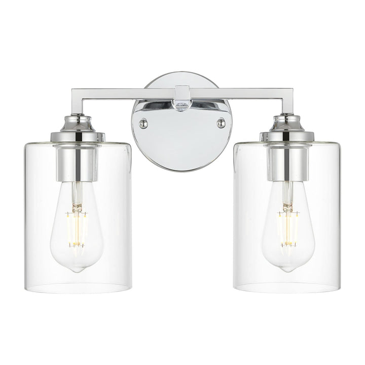 Mayson Vanity Light in Chrome by Living District