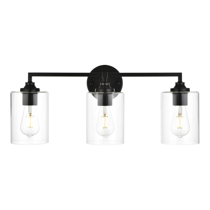 Mayson Vanity Light in Black by Living District