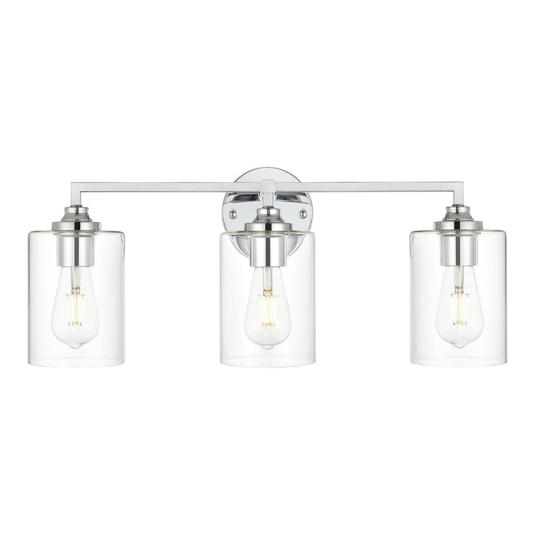 Mayson Vanity Light in Chrome by Living District