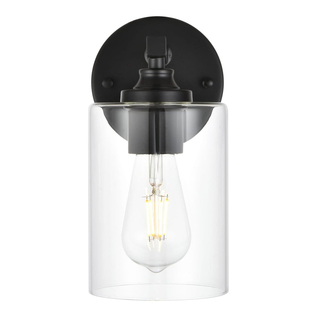 Mayson Wall Sconce in Black by Living District