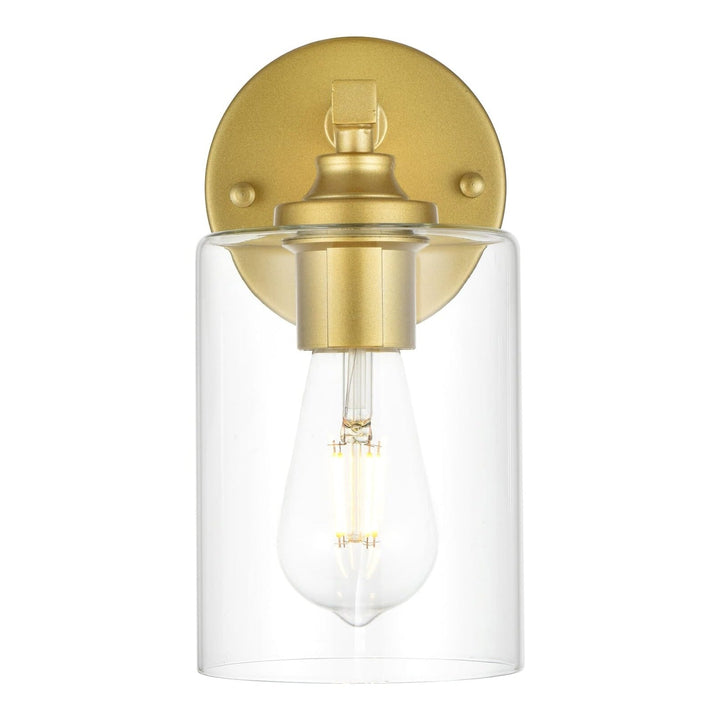 Mayson Wall Sconce in Brass by Living District