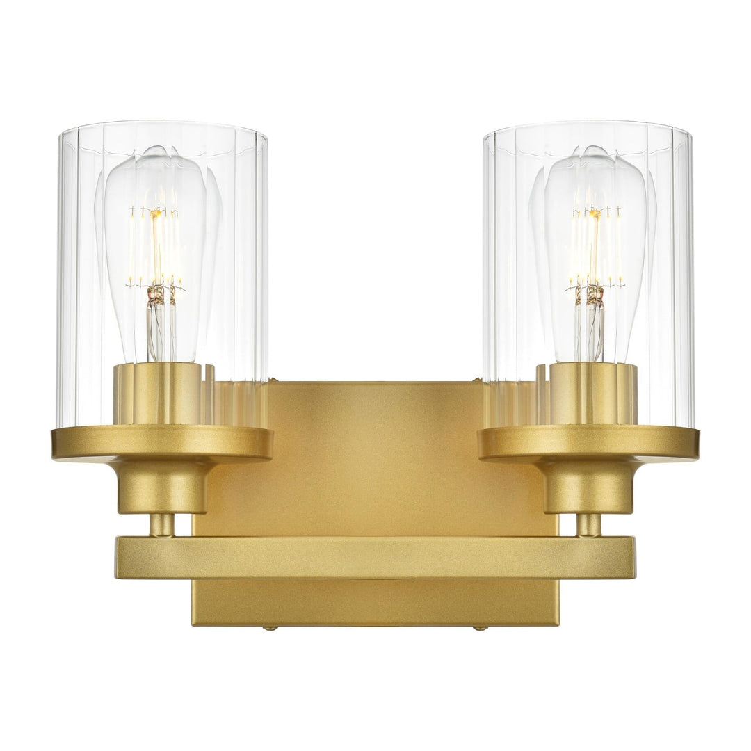 Saanvi Vanity Light in Brass by Living District
