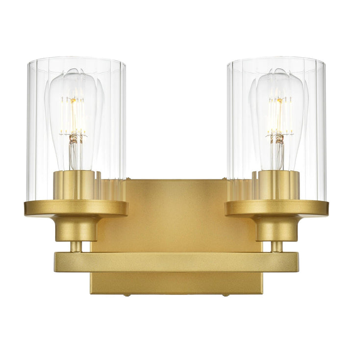 Saanvi Vanity Light in Brass by Living District