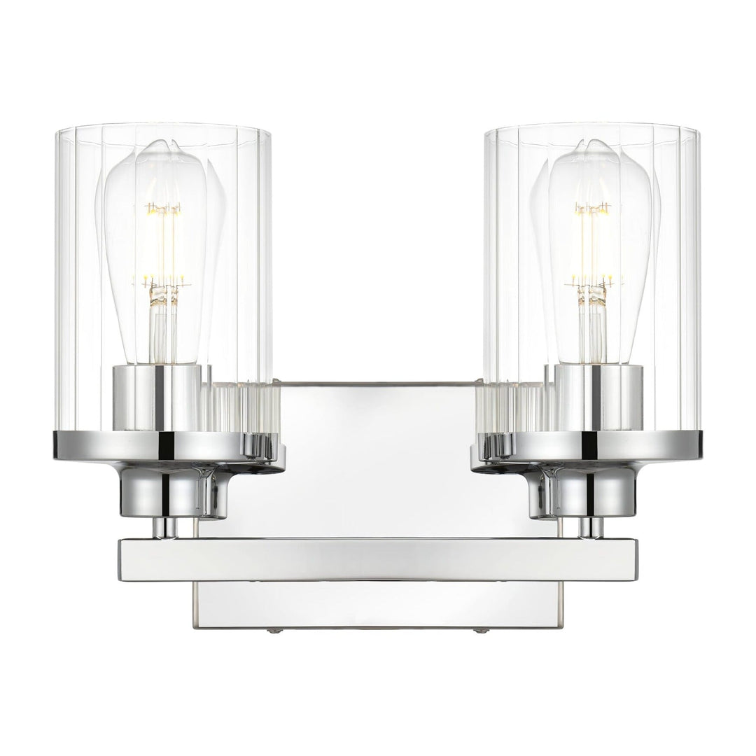 Saanvi Vanity Light in Chrome by Living District