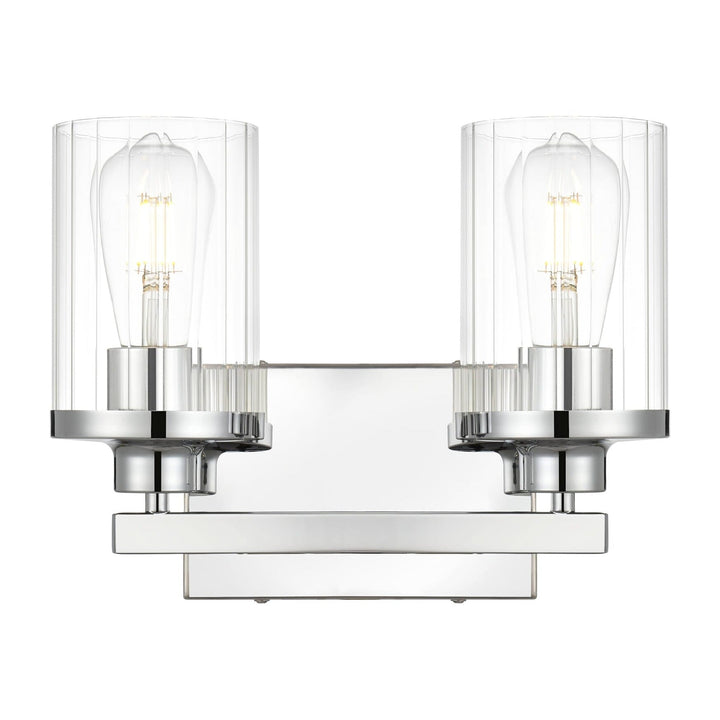 Saanvi Vanity Light in Chrome by Living District
