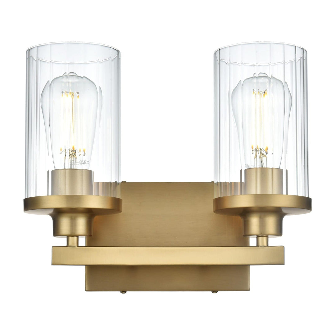 Saanvi Vanity Light in Satin Gold by Living District