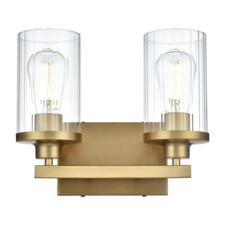 Saanvi Vanity Light in Satin Gold by Living District