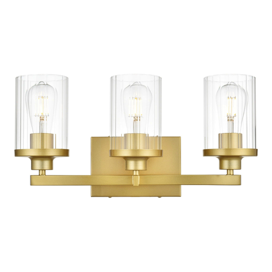 Saanvi Vanity Light in Brass by Living District