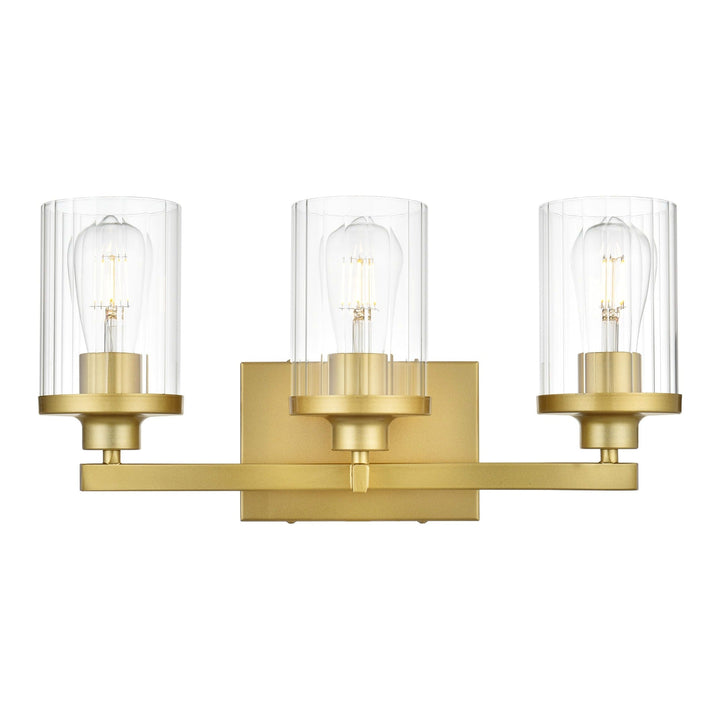 Saanvi Vanity Light in Brass by Living District