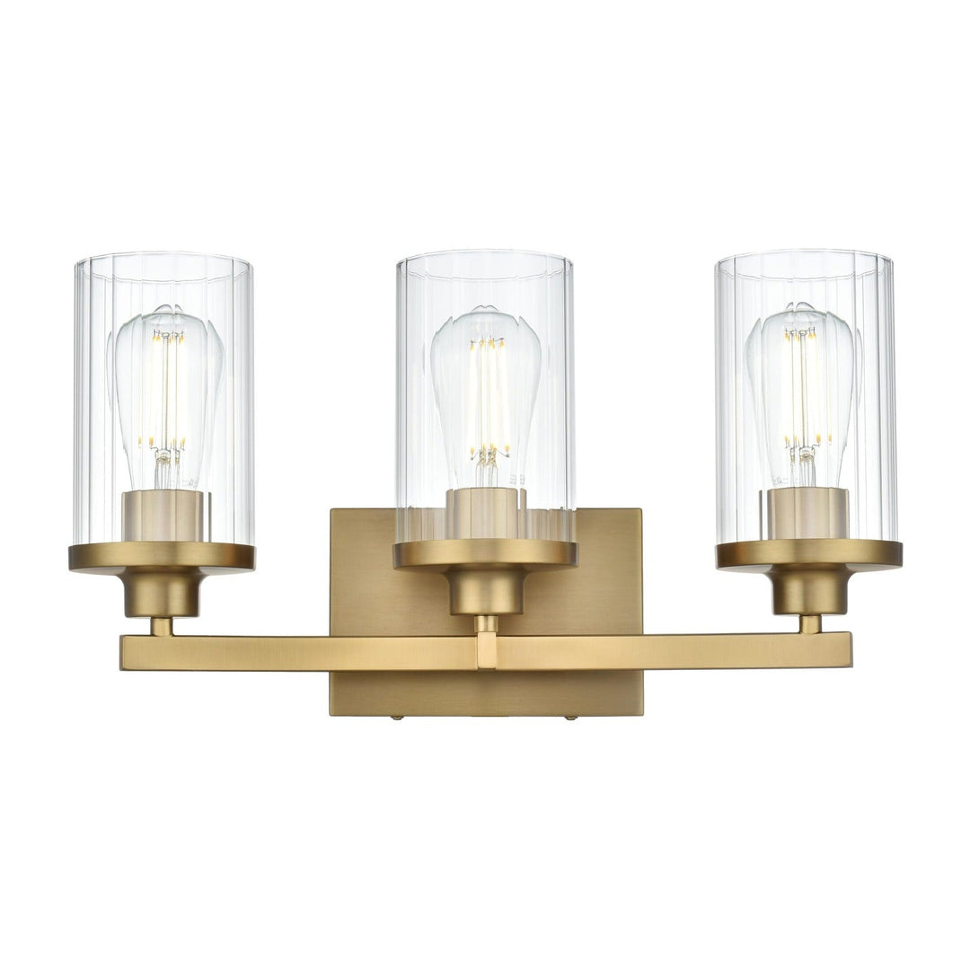 Saanvi Vanity Light in Satin Gold by Living District