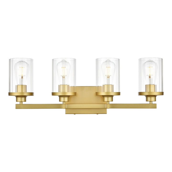 Saanvi Vanity Light in Brass by Living District