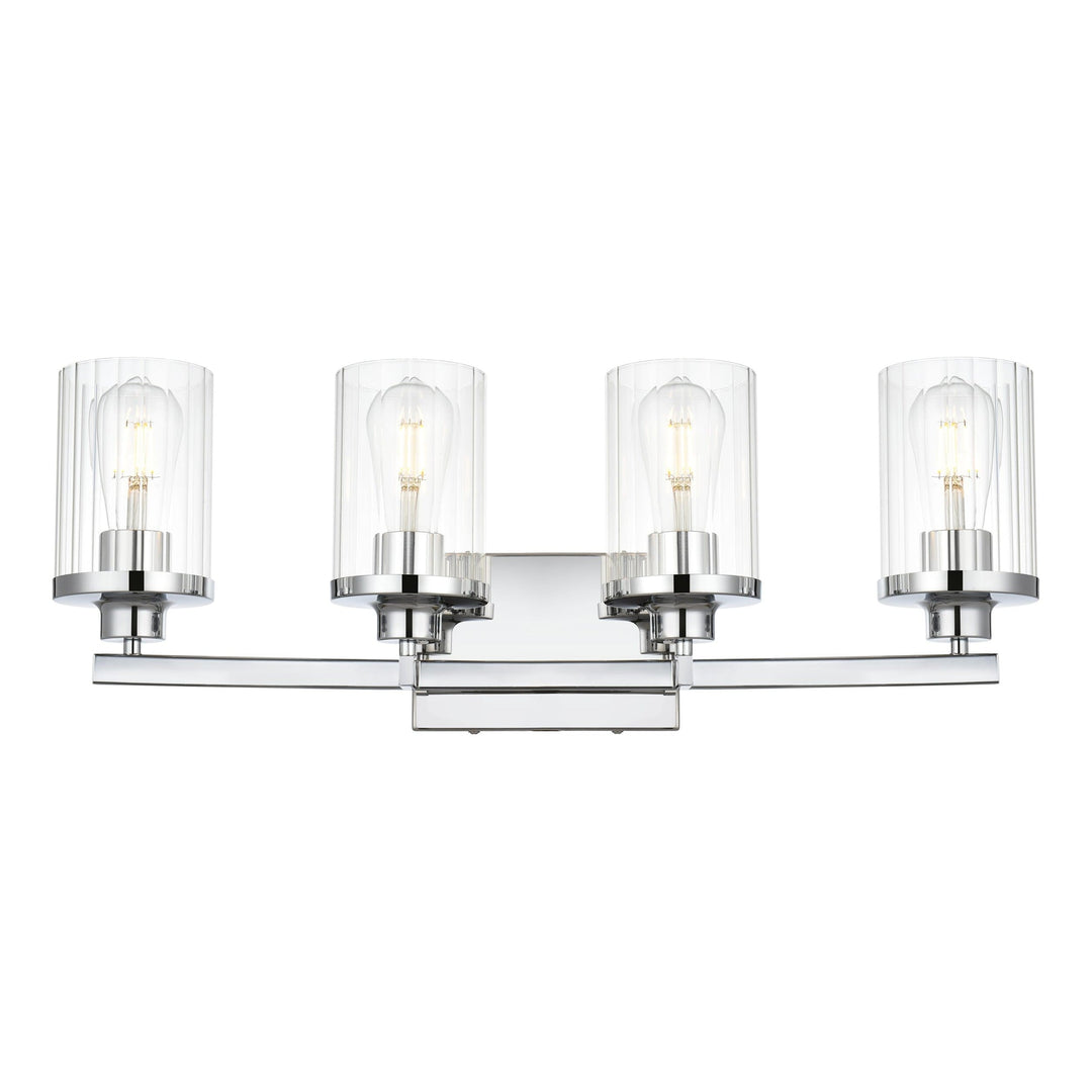 Saanvi Vanity Light in Chrome by Living District