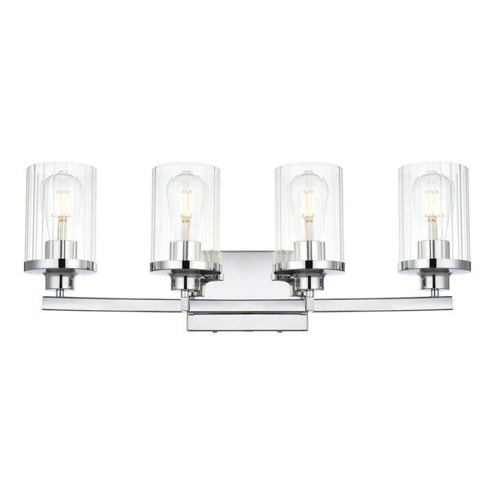 Saanvi Vanity Light in Chrome by Living District