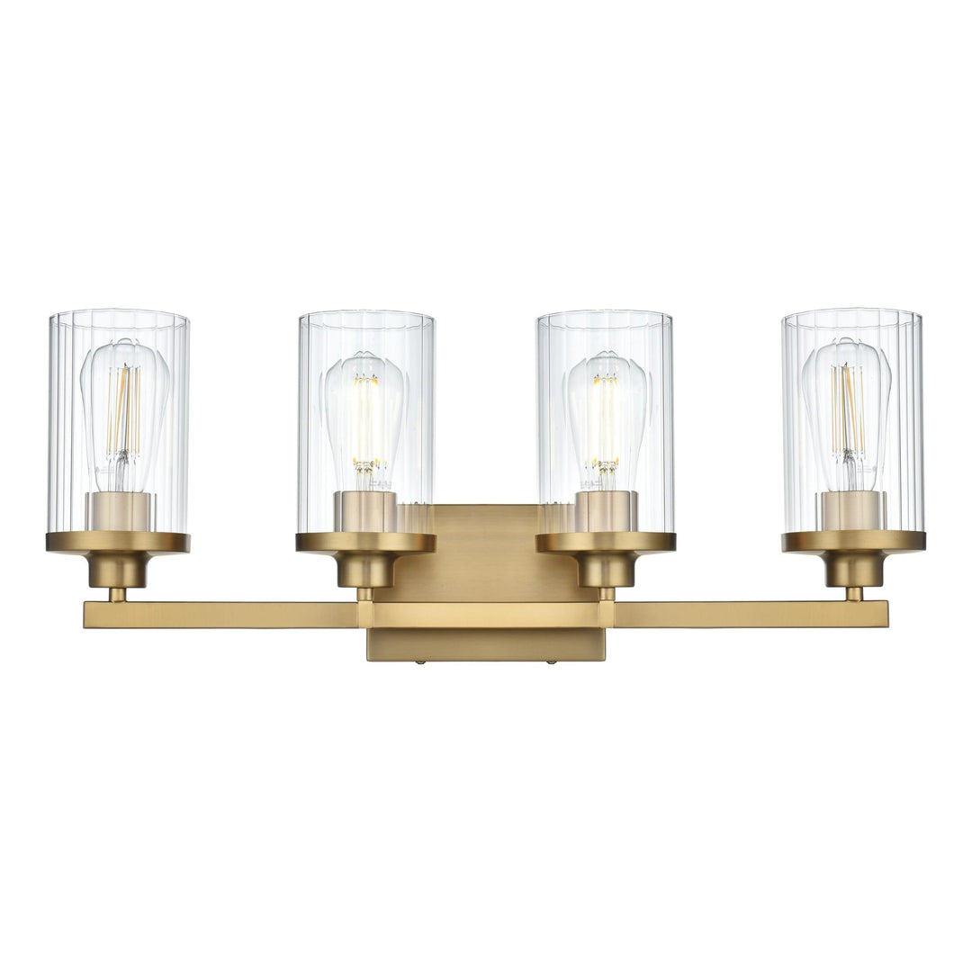 Saanvi Vanity Light in Satin Gold by Living District