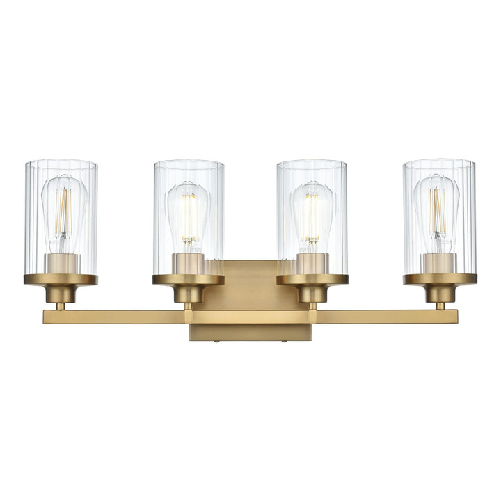 Saanvi Vanity Light in Satin Gold by Living District