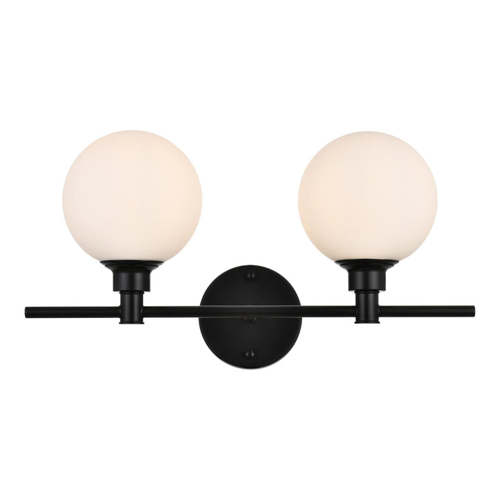 Cordelia Vanity Light in Black by Living District
