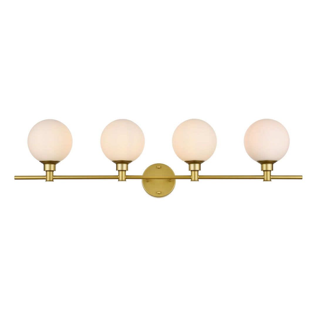 Cordelia Vanity Light in Brass by Living District