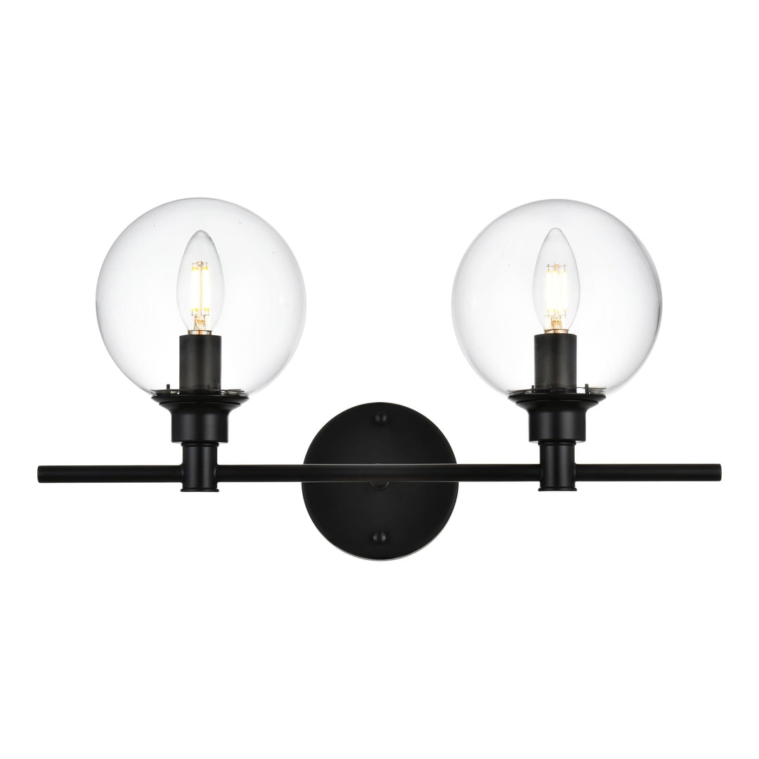 Jaelynn Vanity Light in Black by Living District