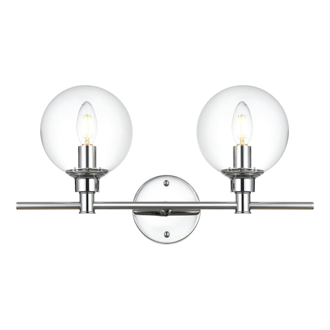 Jaelynn Vanity Light in Chrome by Living District