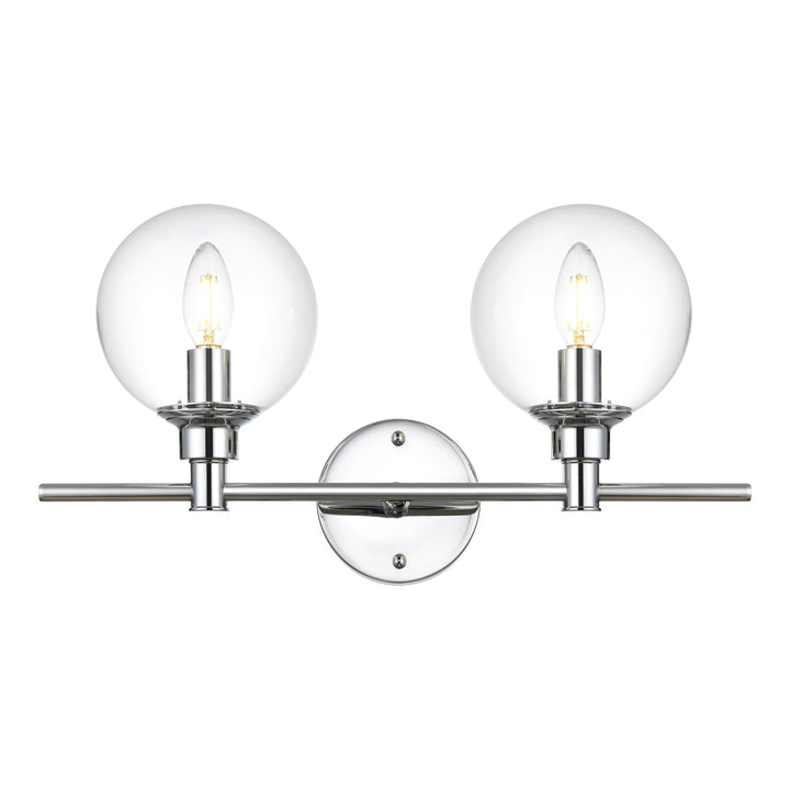 Jaelynn Vanity Light in Chrome by Living District