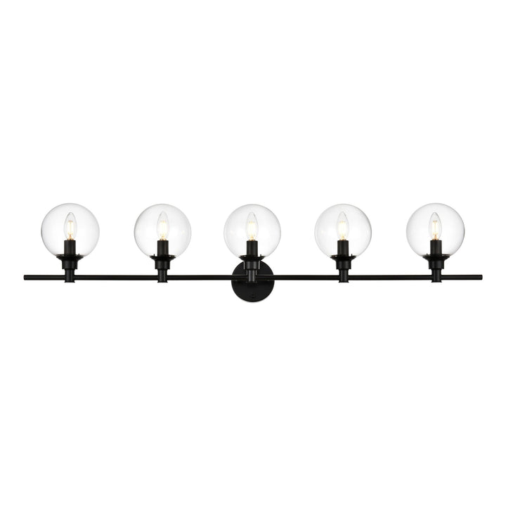 Jaelynn Vanity Light in Black by Living District