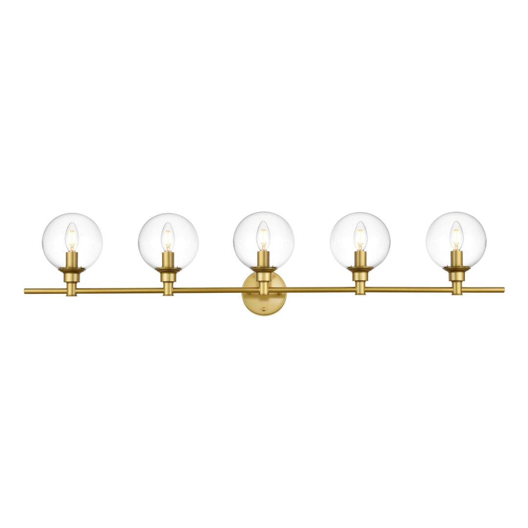 Jaelynn Vanity Light in Brass by Living District