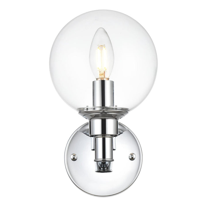Jaelynn Wall Sconce in Chrome by Living District