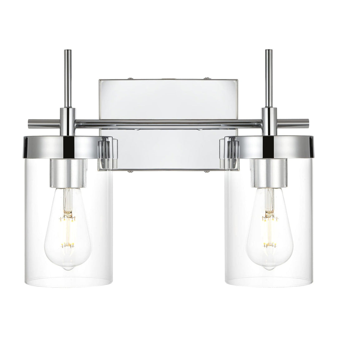 Benny Vanity Light in Chrome by Living District