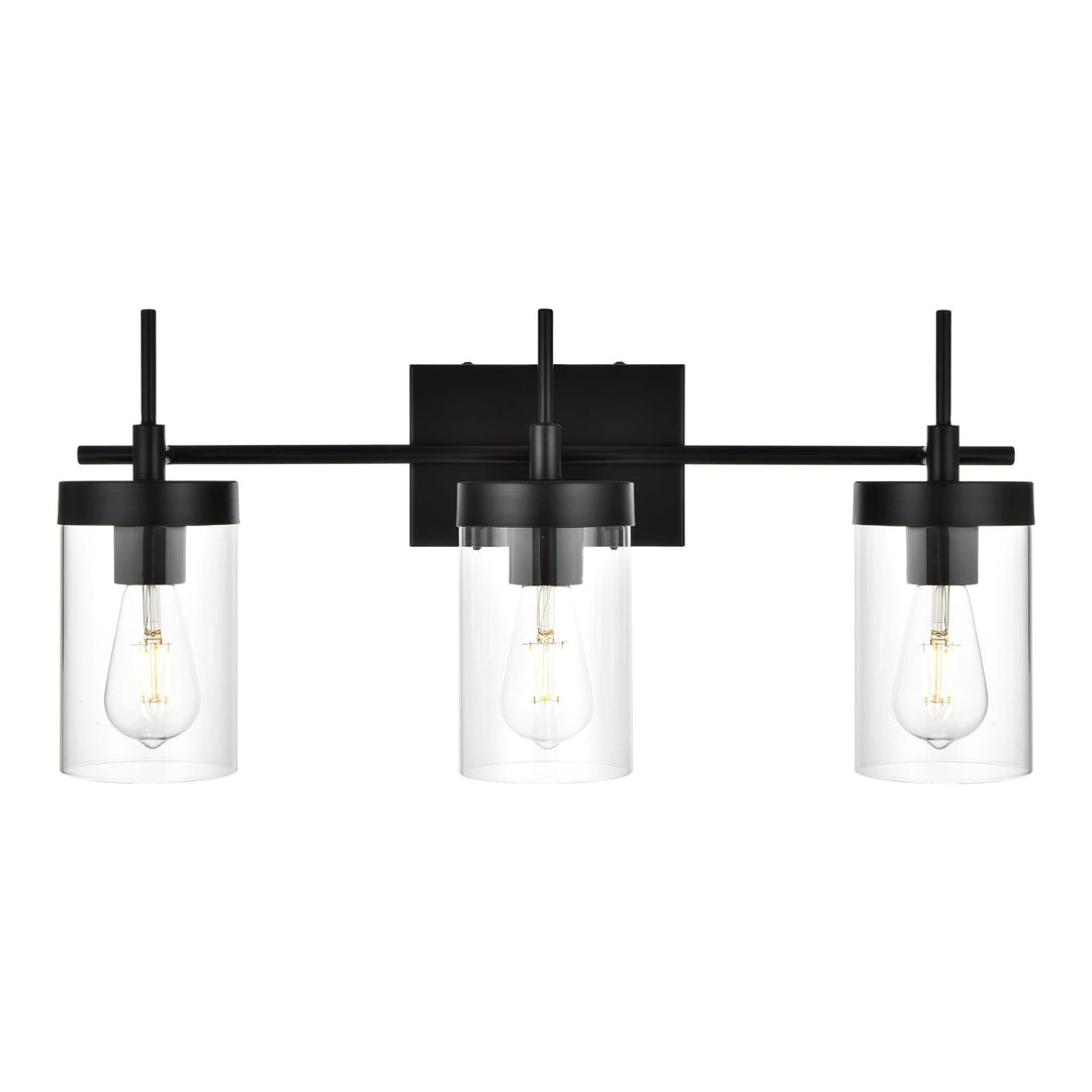Benny Vanity Light in Black by Living District