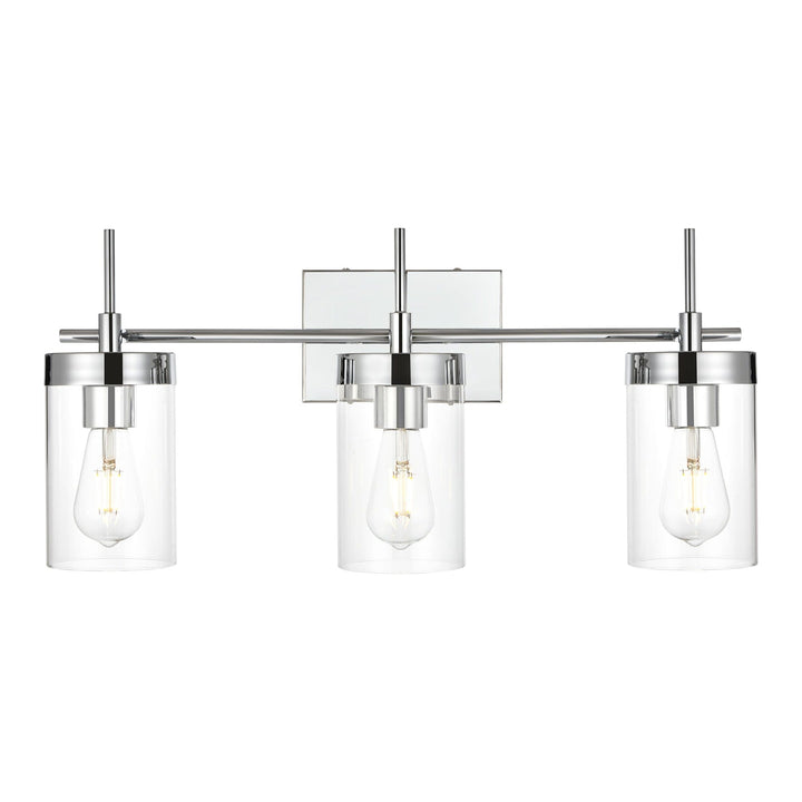 Benny Vanity Light in Chrome by Living District