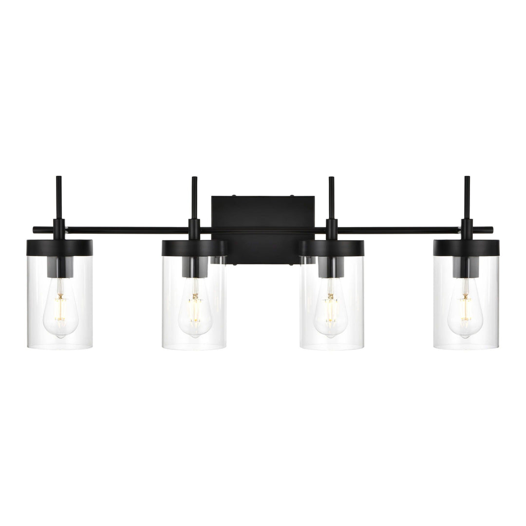 Benny Vanity Light in Black by Living District