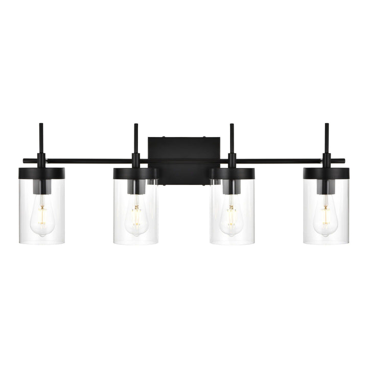 Benny Vanity Light in Black by Living District