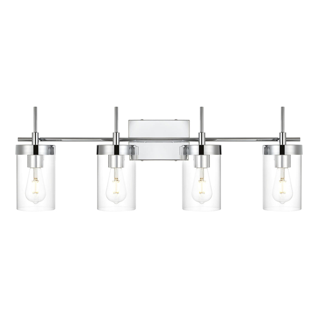 Benny Vanity Light in Chrome by Living District