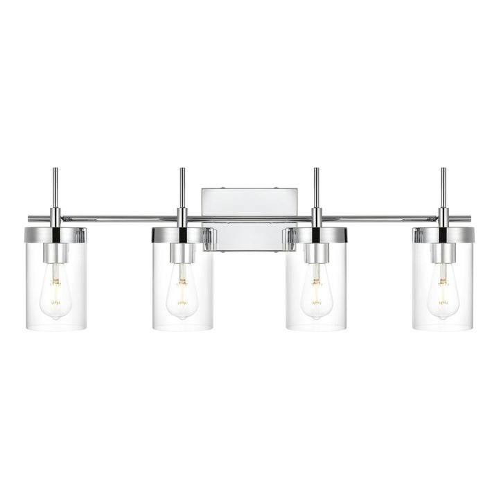 Benny Vanity Light in Chrome by Living District