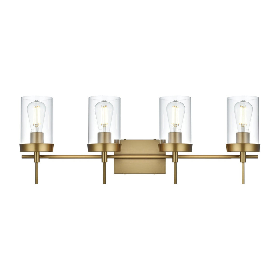 Benny Vanity Light in Satin Gold by Living District