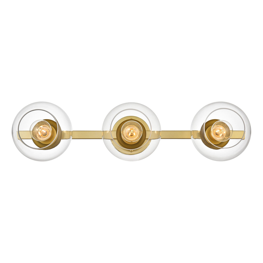 Rogelio Vanity Light in Brass by Living District