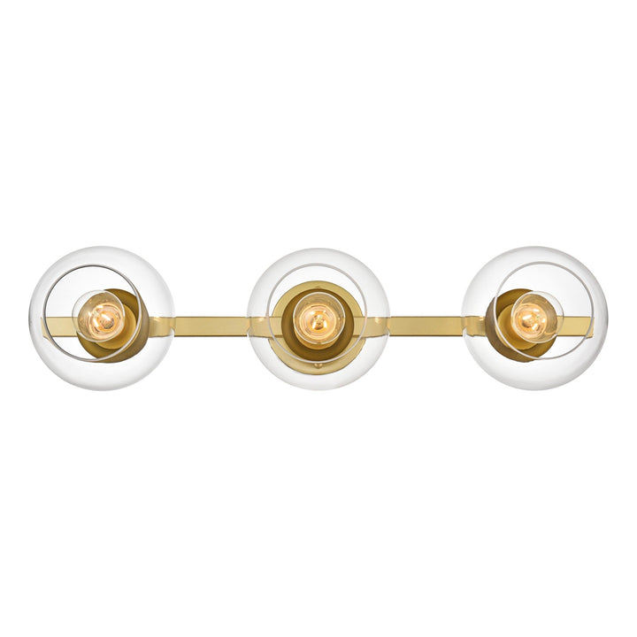 Rogelio Vanity Light in Brass by Living District