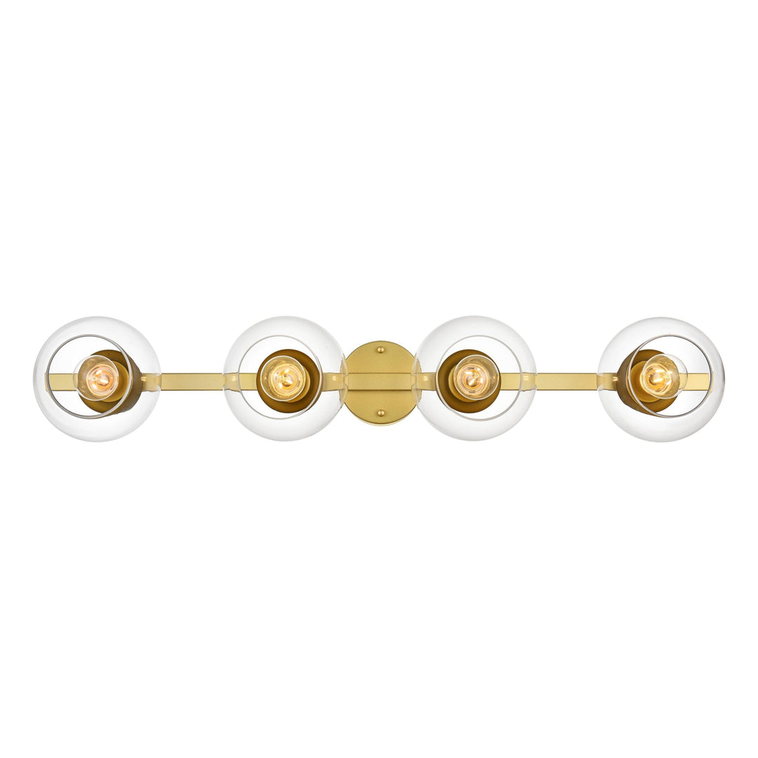Rogelio Vanity Light in Brass by Living District