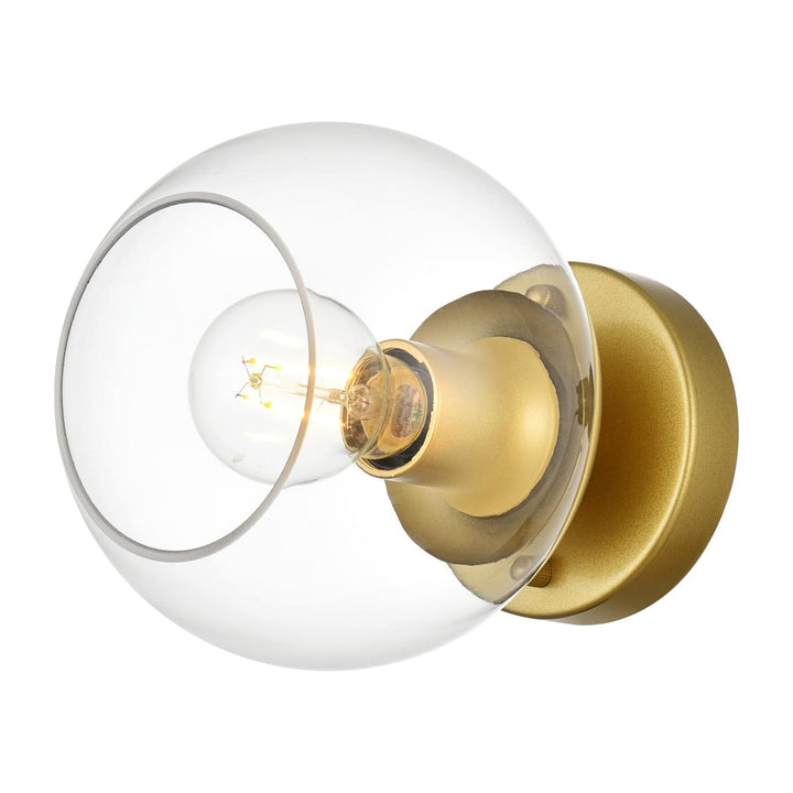 Rogelio Wall Sconce in Brass by Living District